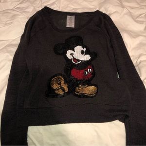 Disney Mickey Mouse Knit Pullover Sweater